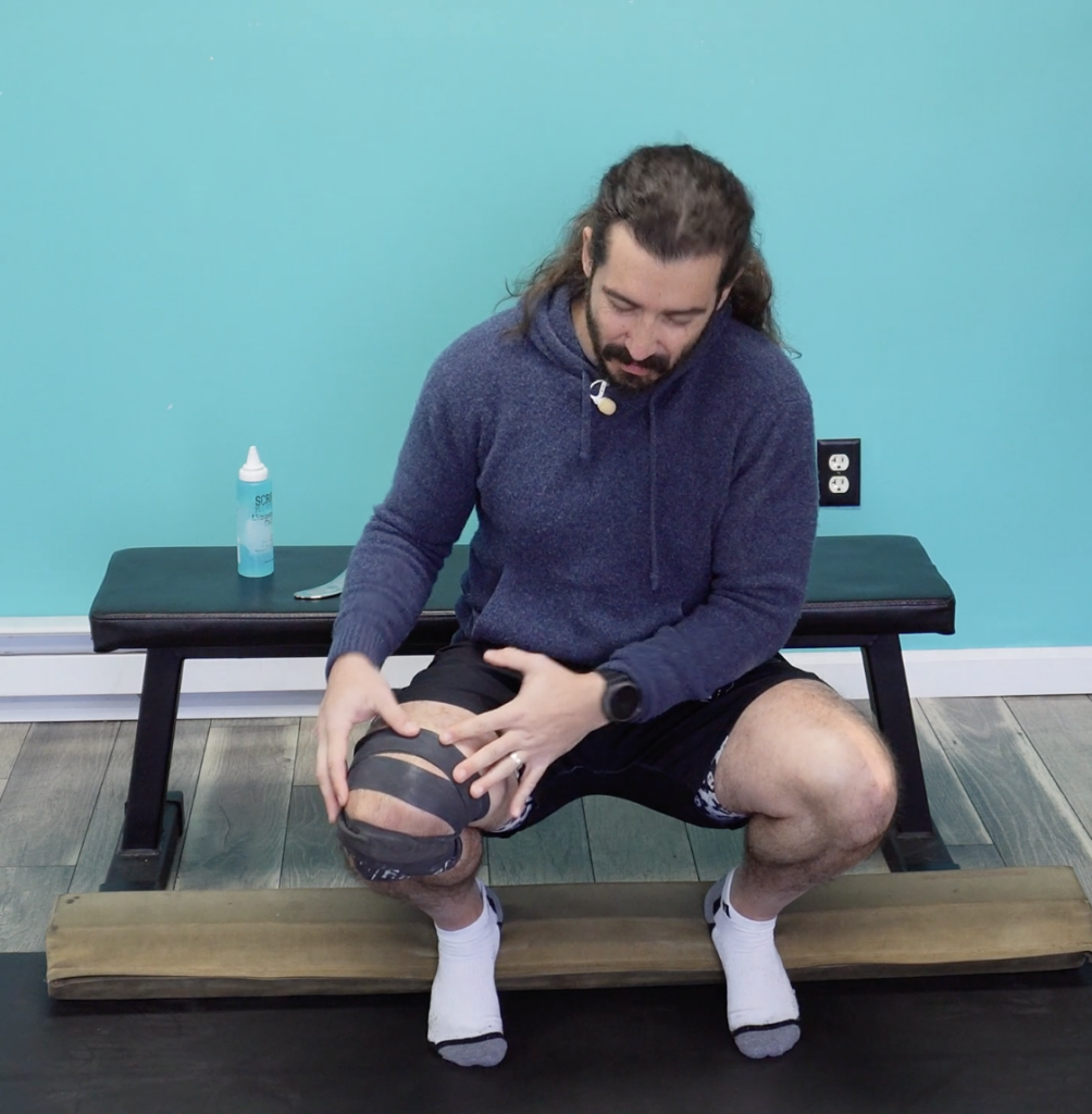 John muscle flossing for knee mobility